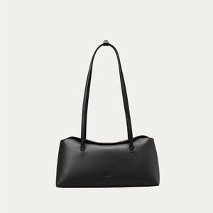 Freya Black Shoulder Bag with Slim Straps. Excellent preowned condition.